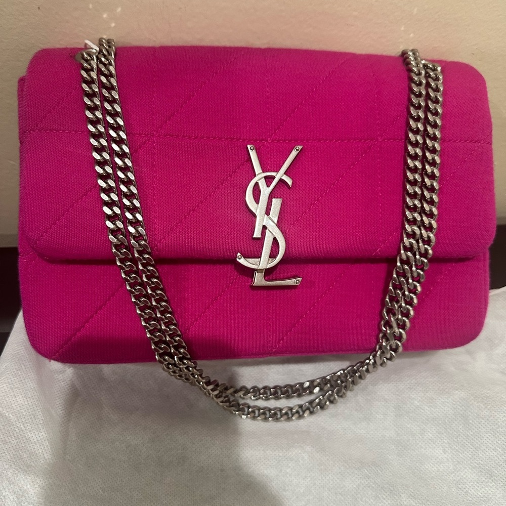 Hot Pink YSL Medium Jaime Bag